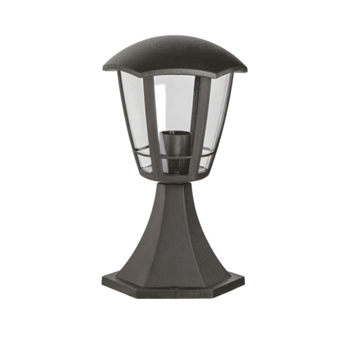 фото Светильник садово-парковый сити НТУ 07-60-003 У1 6-ти гранник напольный серый TDM SQ0330-1327 (1 шт.)