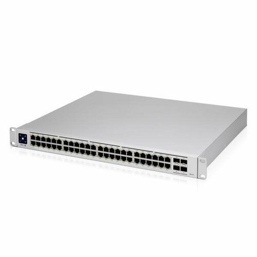 Коммутатор Ubiquiti USW-48-POE 4SFP 600W управляемый ubiquiti unifi switch pro 48 poe [usw pro 48 poe] ubiquiti poe коммутатор в стойку 48х 1g rj45 4х 10g sfp раздача 600 вт 027656 2 usw pro 48 poe