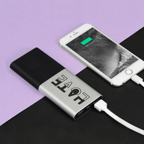 Аккумулятор внешний с подсветкой 6000 mAh Quark Hate and Love 329000₽