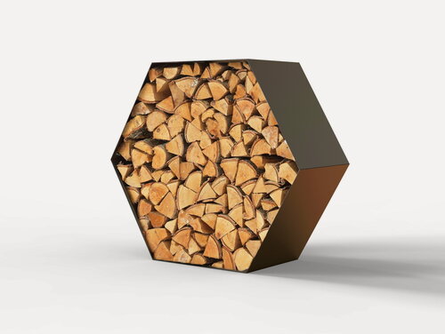 Изображение товара Дровница сота дизайнерская