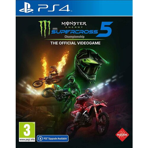 Monster Energy Supercross 5 The Official Videogame (PS4/PS5) английский язык mxgp 2019 the official motocross videogame