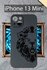 Силиконовый чехол Лев для Apple iPhone 13 Mini/ Айфон 13 Мини