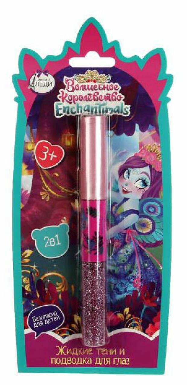 Жидкие тени и подводка для глаз для девочек Милая Леди Enchantimals 2в1 - фото №6