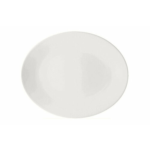 Блюдо овальное Dibbern Белый декор 28 см