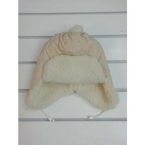 фото Шапка ушанка , размер 3-4лет(50-52см), бежевый курган