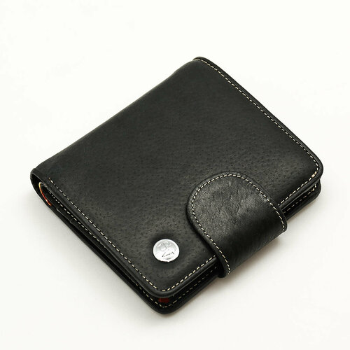 фото Кошелек sergio valentini, фактура гладкая, черный