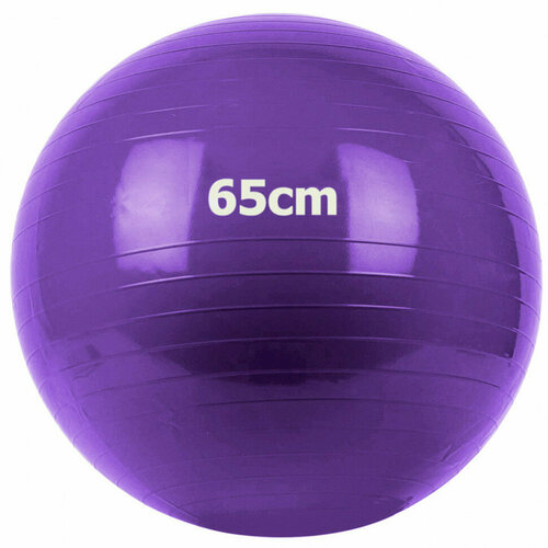 мяч гимнастический kinerapy gymnastic ball rb265 размер 65 см коралл Мяч гимнастический Gum Ball 65 см (фиолетовый) GM-65-4