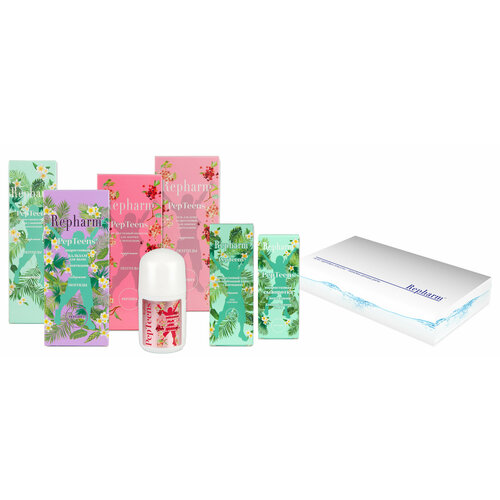 Шампунь Repharm в наборе подарочный PepTeens пептинс для девочек 1452₽