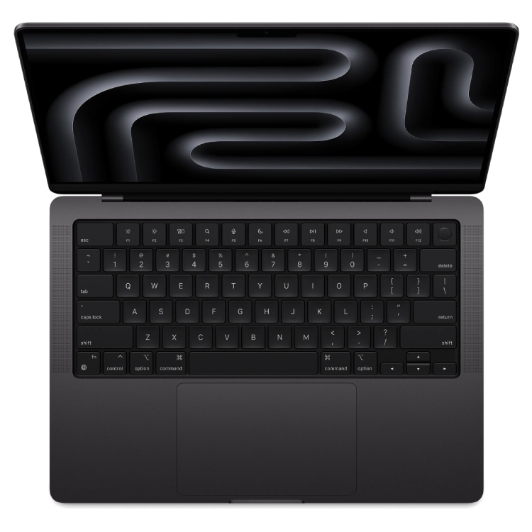14.2" Ноутбук Apple MacBook Pro 14 2023 MTL73 (3024×1964, Apple M3, RAM 8 ГБ, SSD 512 ГБ, Apple graphics 10-core, macOS), серый космос — фото 1