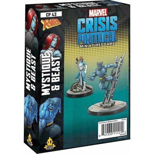 Настольная игра MARVEL CRISIS PROTOCOL: BEAST AND MYSTIQUE EN