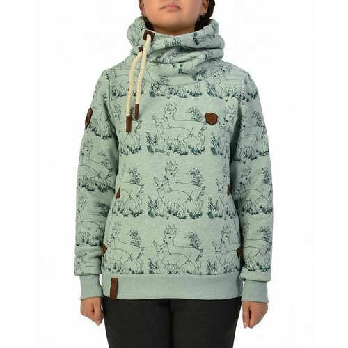 фото Толстовка naketano, размер l, зеленый