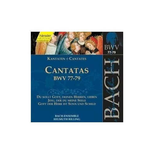 AUDIO CD BACH, J.S: Cantatas, BWV 77-79