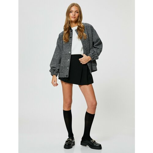 фото Бомбер koton, размер 34, серый