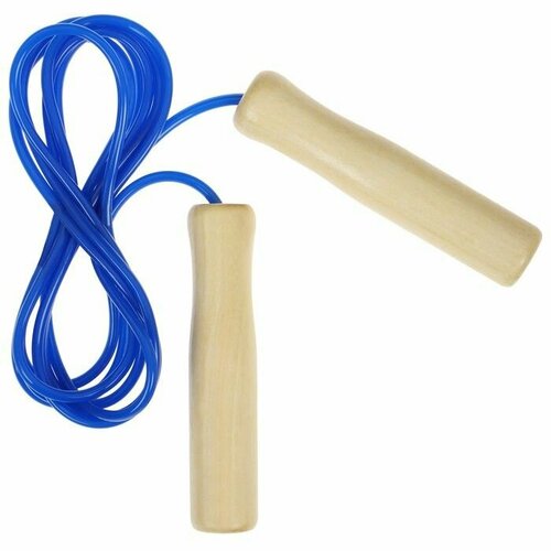 Скакалка с деревянными ручками 26 м цвета 607₽