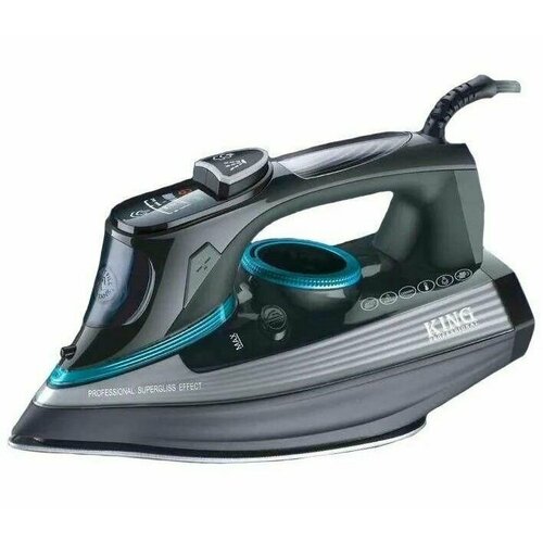 Утюг для одежды паровой электрический 1700 вт с самоочисткой антипригарное керамическое покрытие 530000₽