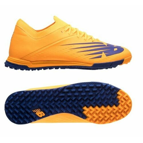 Кроссовки New Balance Furon 6.0, полнота 10, размер 12US, синий, оранжевый кроссовки adidas полнота 10 размер 12us белый синий