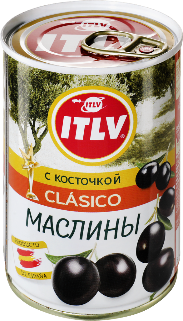 Маслины с косточкой ITLV, 314мл