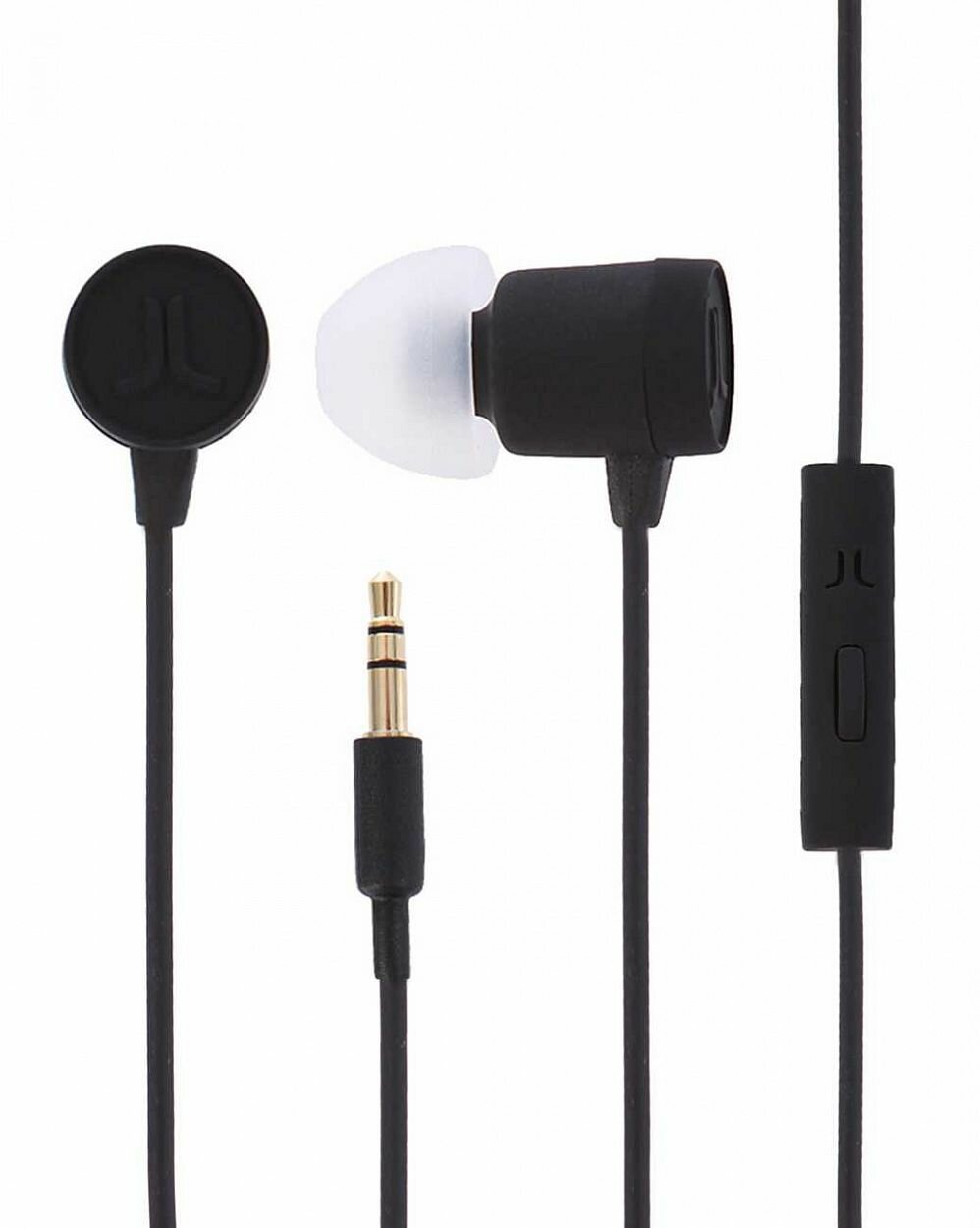 Наушники с регулятором WeSC Piccolo in-ear headphones Black