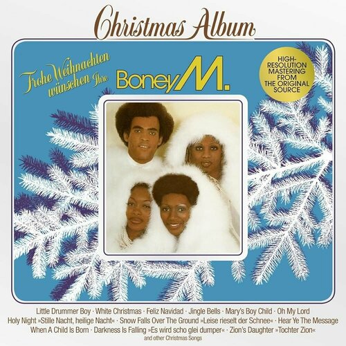 BONEY M - CHRISTMAS ALBUM (LP) виниловая пластинка виниловая пластинка sony music boney m take the heat off me 1 шт