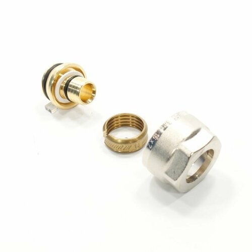 Резьбозажимное 16 x 2.0-3/4, General Fittings 5700, 80, обжим-резьба, вн, латунь, евроконус