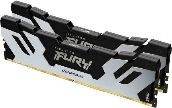 Оперативная память для компьютера 32Gb (2x16Gb) PC5-48000 6000MHz DDR5 DIMM Unbuffered CL32 Kingston Fury Renegade KF560C32RSK2-32