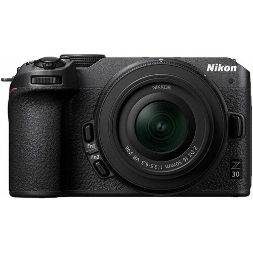 Беззеркальный фотоаппарат Nikon Z30 Kit 16-50mm f35-63 V 8999900₽