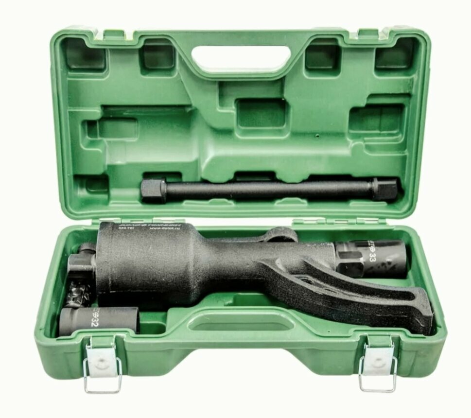 фото Гайковерт механический усиленный 1", с головками 32, 33 мм дело техники