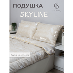 Подушка SELENA Sky line Верблюжья шерсть - изображение