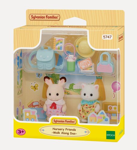 Изображение товара Игровой набор Sylvanian Families "Малыши на прогулке", для ролевых игр, 2 фигурки, от 3 лет