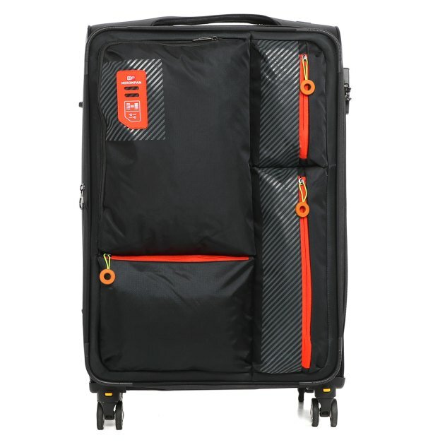 фото Чемодан Mironpan 50160 M+ темно-серый