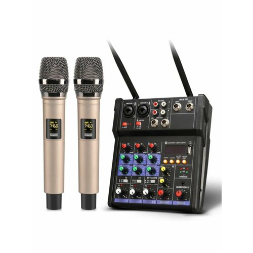 Караоке система с беспроводными микрофонами 11000₽