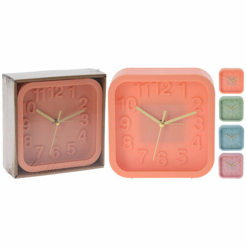 Будильник koopman 132х52х132мм цвет в ассортименте полистирол 1917₽