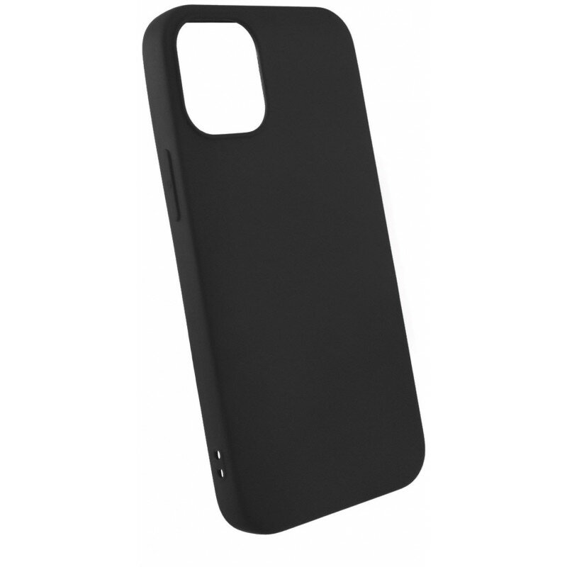 Чехол-крышка LuxCase для Apple iPhone 13 mini, термополиуретан, черный - фото №5