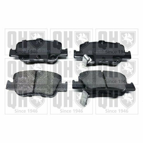 Колодки тормозные дисковые комплект Toyota QUINTON HAZELL BP1653 1 шт 1343₽