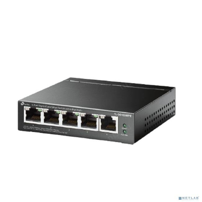 Управляемый коммутатор Tp-link TL-SG105MPE