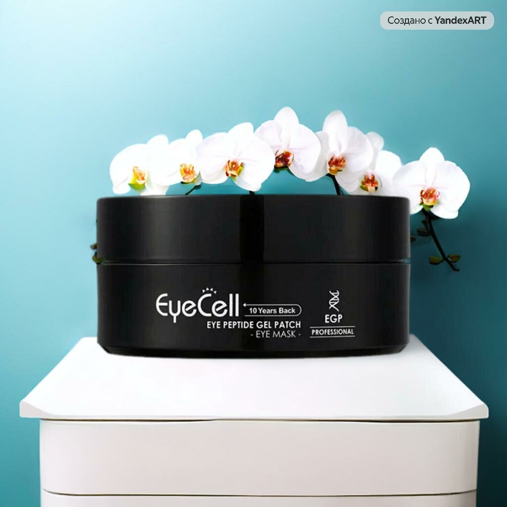 Genosys Патчи для глаз EyeCell Eye Peptide Gel Patch, 60 шт.