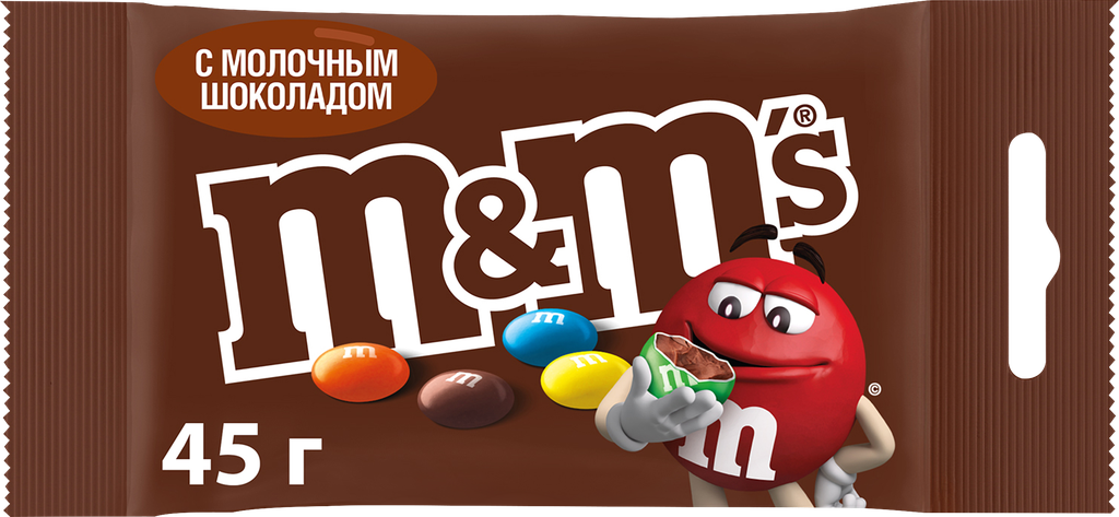Драже M&M'S Шоколад, 45г
