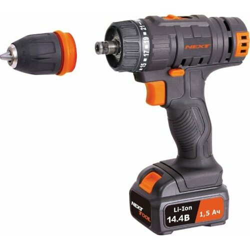 Акк дрель- шур NEXTTOOL ACD-144BLDсъёмн патр 5413₽