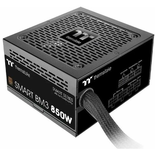 Блок питания Thermaltake Smart BM3 Gen.5, 850Вт, 120мм, черный, retail [ps-spd-0850mnfabe-3]
