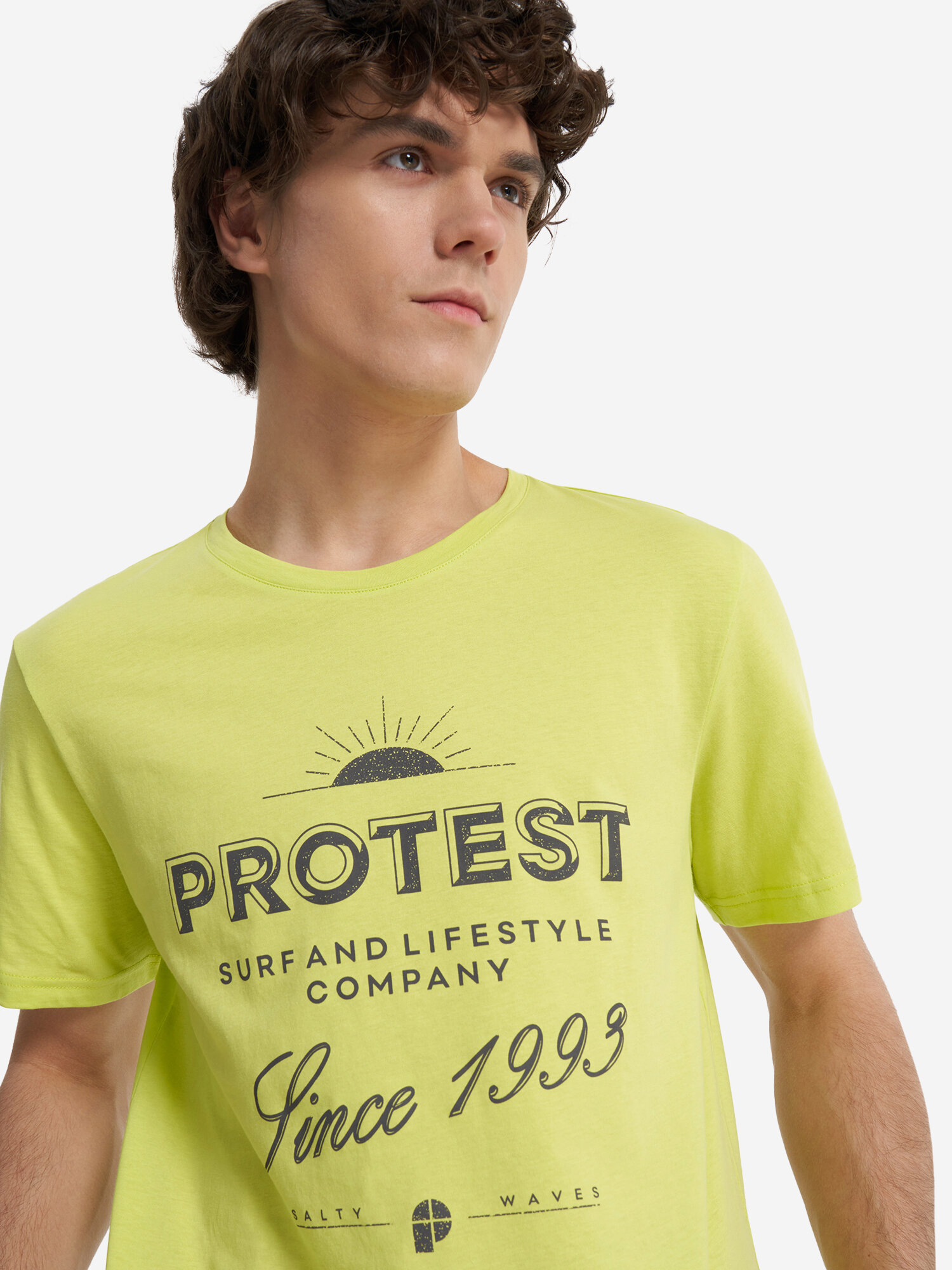 Футболка PROTEST, размер 50, Желтый