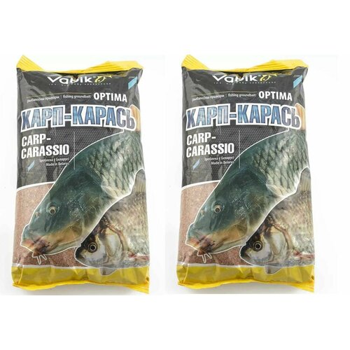 Прикормка VABIK Optima 1кг Карп-Карась 2 Упаковки