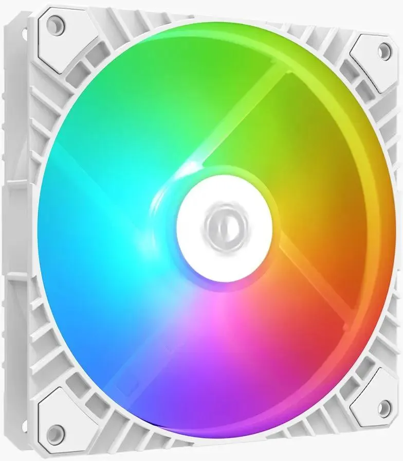 фото Вентилятор для корпуса ID-COOLING 140x140mm 4pin PWM White (WF-14025-XT ARGB WHITE)