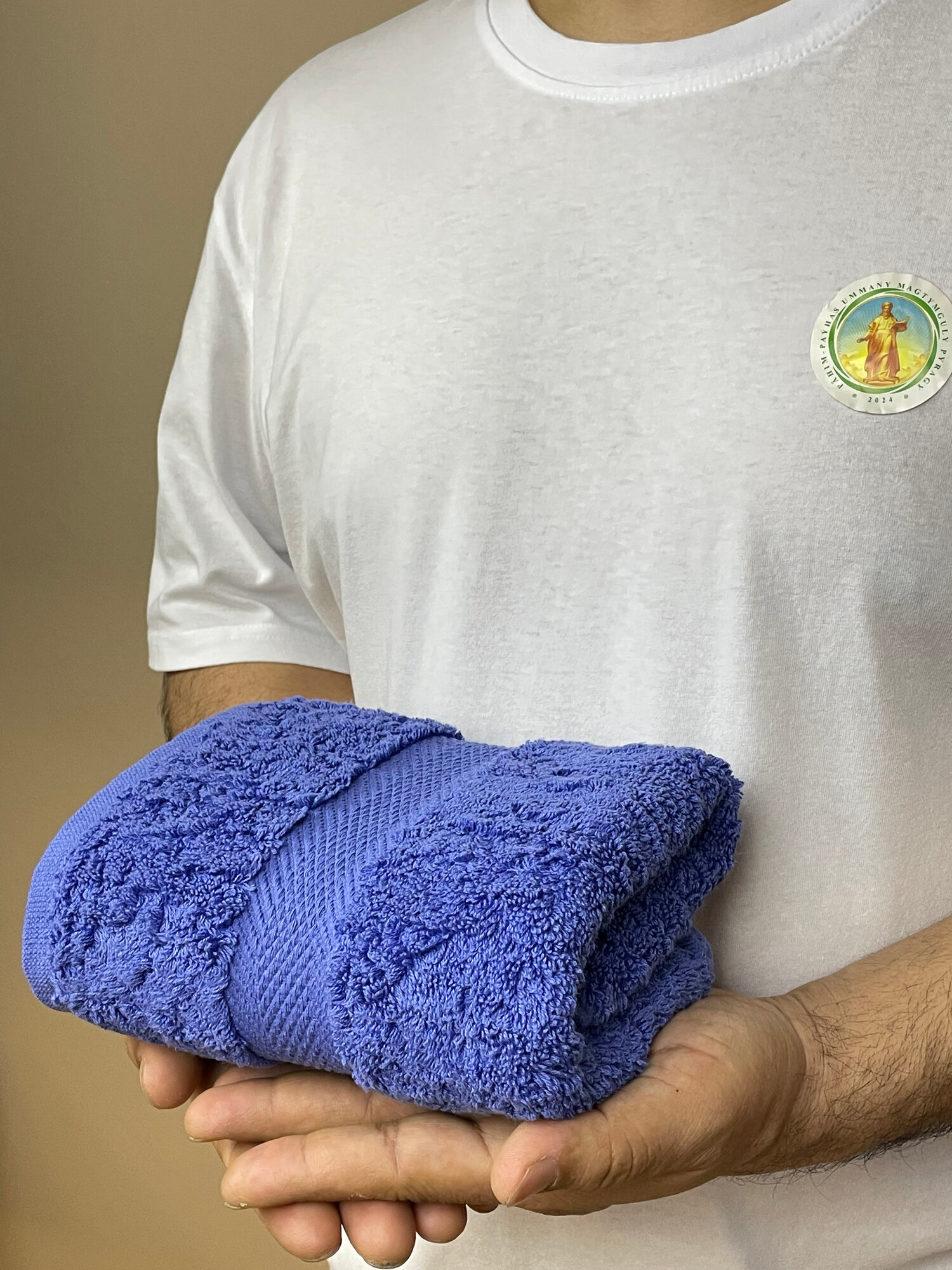 фото Полотенца махровые 40х70см- 1 шт.