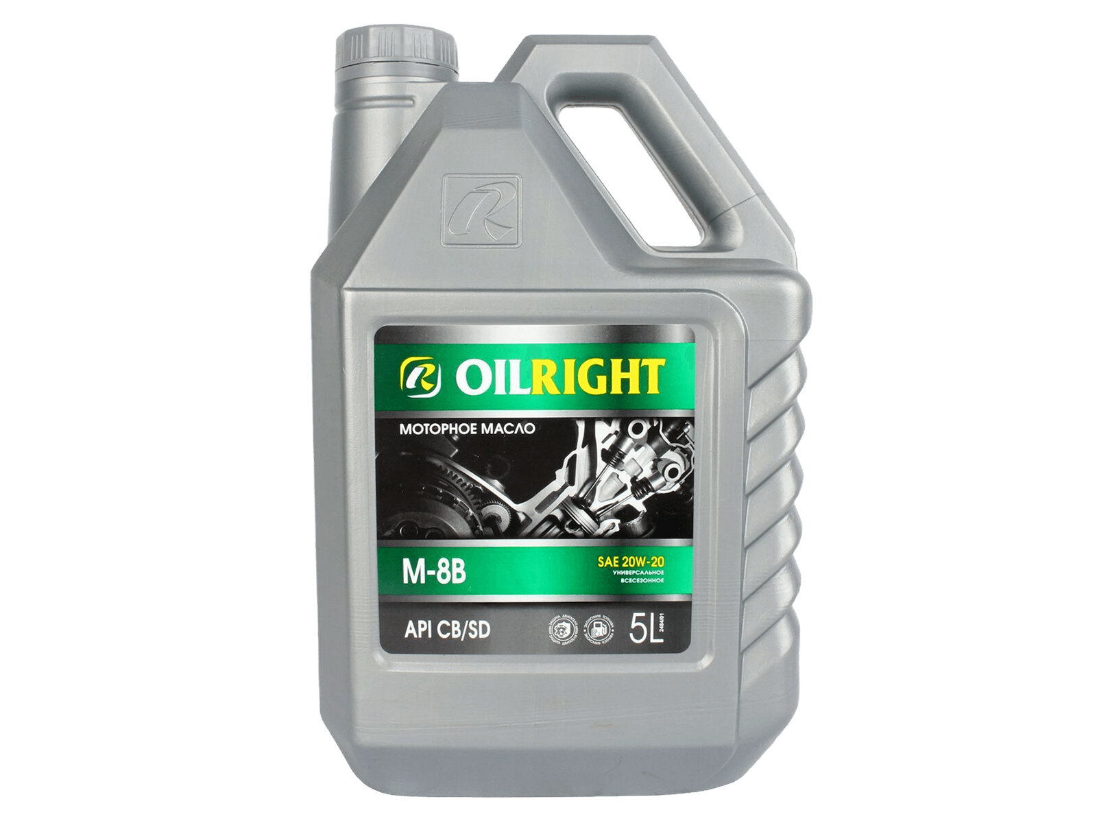 Масло моторное OILRIGHT М8-В 20W-20 5л