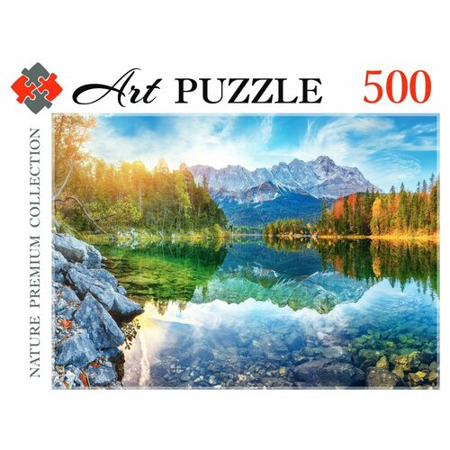Пазл 500 элементов Artpuzzle германия озеро айбзее на рассвете 540₽