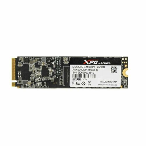 Накопитель SSD A-DATA PCI-E M.2 2280 256Gb Series SX6000 Pro XPG (ASX6000PNP-256GT-C)