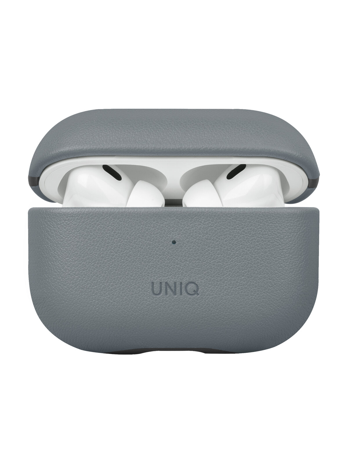 Uniq для Airpods Pro 2 чехол Lyden DS Leatherette with handstrap Washed Blue/Black