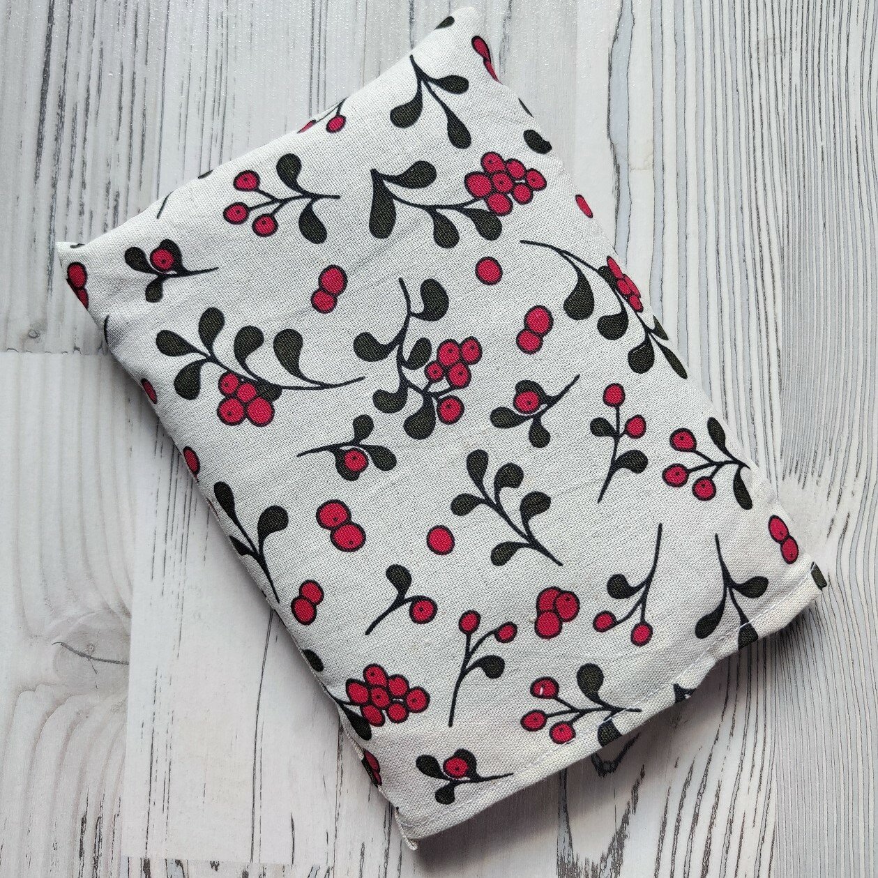 фото Подушка с семенами льна 15*20