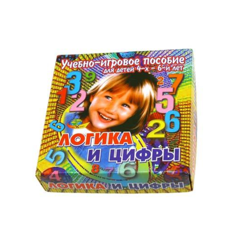 Настольная игра Логика и цифры, 2 шт.