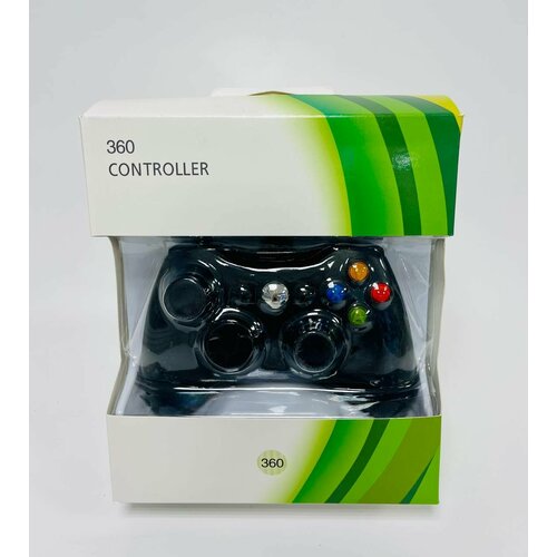 Джойстик геймпад проводной для Windows ПК и XBOX 360 Черный 1390₽